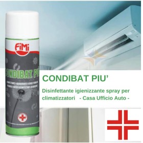 Condibat Sanificante Spray Deodorante Pino per Condizionatori 500 Millilitri