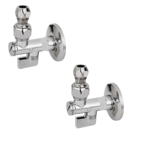 Rubinetto Multipack Sottolavabo a Sfera Ottone Cromato Lucido Filtro Smontabile