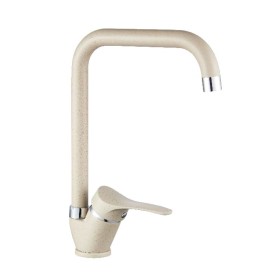 Miscelatore Lavello Canna Quadra Granito Avena Serie Sei