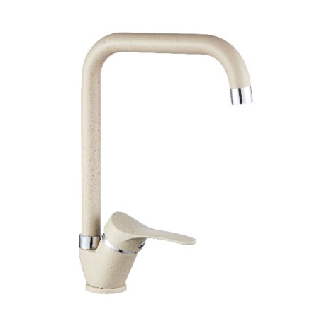 Miscelatore Lavello Canna Quadra Granito Avena Serie Sei