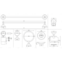 Accessori Set Bagno Serie Tic In Inox Cromato