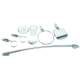 Accessori Set Bagno Serie Tac In Inox Cromato