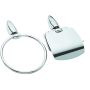 Accessori Set Bagno Serie Tac In Inox Cromato