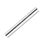 Kit Tubo Liscio Cromato Diametro 30 250mm Rosone Ottone 75 MM Diametro 30