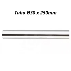 Tubo Liscio Cromato Diametro 30  x 250mm