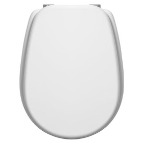Copriwater Universale Liuto In Legno Bianco Elegante