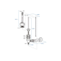 Batteria ITS Fait 8.00 Cromo Meccanismo Scarico WC