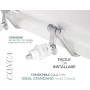 Copriwater Coprivaso Sedile WC Vaso Conca Eco Legno