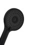 Doccetta Vulcano 4 Getti Abs Nero Opaco Diametro 110 