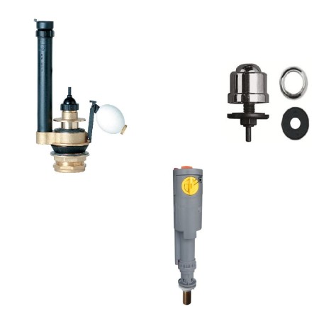 Kit Batteria Universale Its Todini Cassetta Monoblocco Bagno Attacco Basso