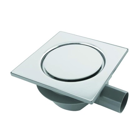 Piletta Filo Pavimento Griglia Avvitata Coperchio Vite Centrale Diametro 50