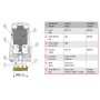 Testa Termostatica Sensore Liquido Ivr Termosifoni Accessori