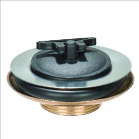 Piletta Gattinara Universale Ottone Tappo Gomma Copri Scarico 1 Pollice 1/4