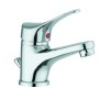 Kit Miscelatore Bidet Lavabo Cromato Bagno Rubinetto Cartuccia Piletta Serie Sei