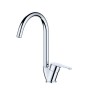 Miscelatore Lavello Cucina Canna  Ponte Girevole Rubinetteria