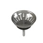 Cestello Filtro Pomello  Perno Acciaio Ricambi Lavandino 