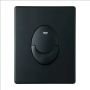 Placca Comando Grohe Nero Opaca Skate Air 38505KF0 Wc 